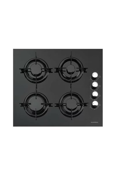 Luxell 2li Set (Ds6-905 Siyah Aspiratör /  Lx-40 Tahdf Siyah Ocak)