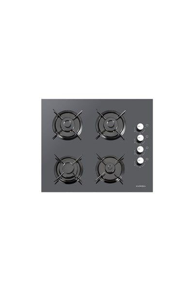 LUXELL 2 Lİ METALİK GRİ CAM ANKASTRE SET (OCAK-OPALL FIRIN)