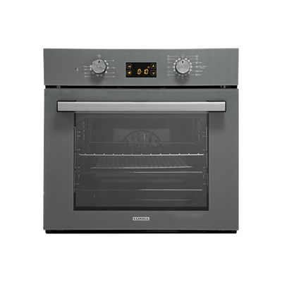 LUXELL 2 Lİ METALİK GRİ CAM ANKASTRE SET (OCAK-OPALL FIRIN)