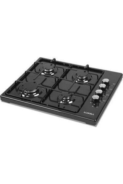 LUXELL 2 Lİ SİYAH EMAYE SET (ASPİRATÖR-OCAK)