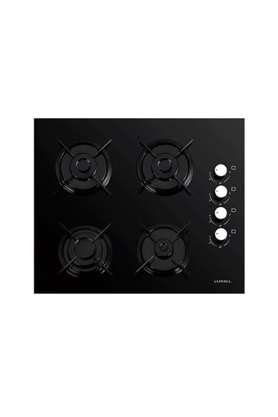 LUXELL 2Lİ OPALL SİYAH CAM ANKASTRE SET (OCAK-OPALL FIRIN)