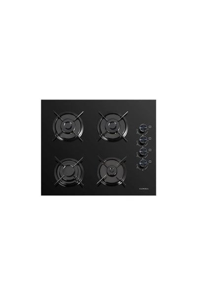 LUXELL 2Lİ SİYAH CAM ANKASTRE SET (DA88 DAVLUMBAZ-ANKASTRE OCAK)