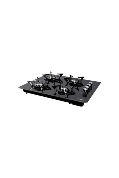Luxell 2li Siyah Cam Ankastre Set (Davlumbaz - Set Üstü Ocak)