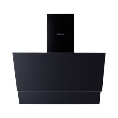 Luxell 2li Siyah Cam Ankastre Set (Davlumbaz - Set Üstü Ocak)