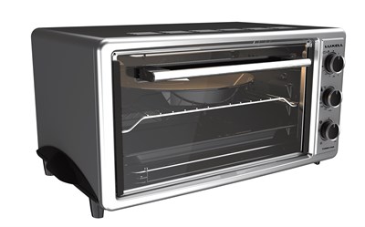 Luxell 40 Litre Turbo Mini Fırın Gri – LX-3525