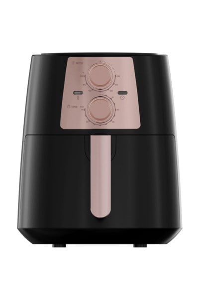 Luxell 5,5 Litre Fast Fryer  Rose Gold Siyah – LX-FC5638