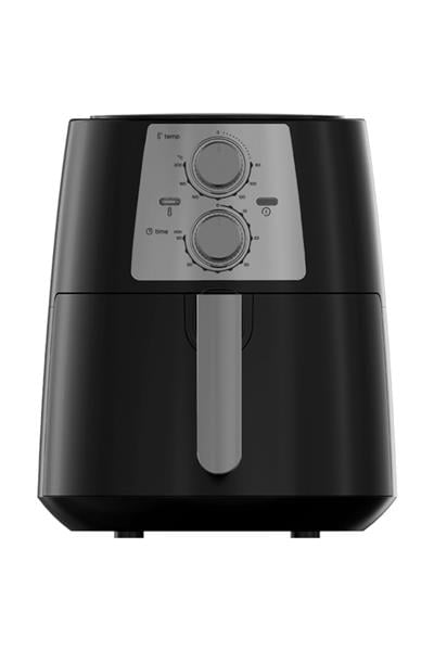 Luxell 5,5 Lt Fastfryer (Silver-Black) (LX-FC5132)