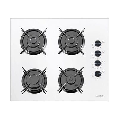 Luxell 88 Lt Platınum Beyaz Cam Ankastre Set