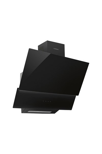 Luxell 88 Lt Platınum Siyah Cam Ankastre Set