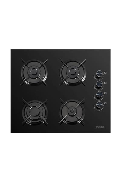 Luxell 88 Lt Süper Kristal Siyah Cam Ankastre Set