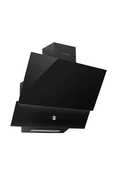 Luxell 88 Lt Süper Kristal Siyah Cam Ankastre Set