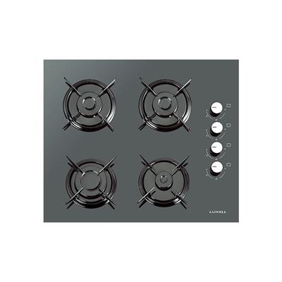 Luxell Antrasit Cam Ankastre Set