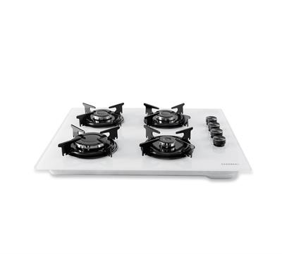 Luxell Beyaz Cam Ankastre Ocak (OC88) 