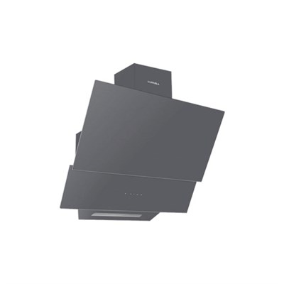 Luxell Davlumbaz  Metalik Gri Cam – DA6-835
