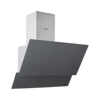 Luxell Davlumbaz  Metalik Gri Cam – DA6-835