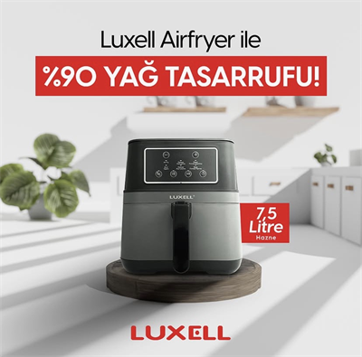 Luxell Dijital Hava Fritözü Air Fryer – LXAF-01