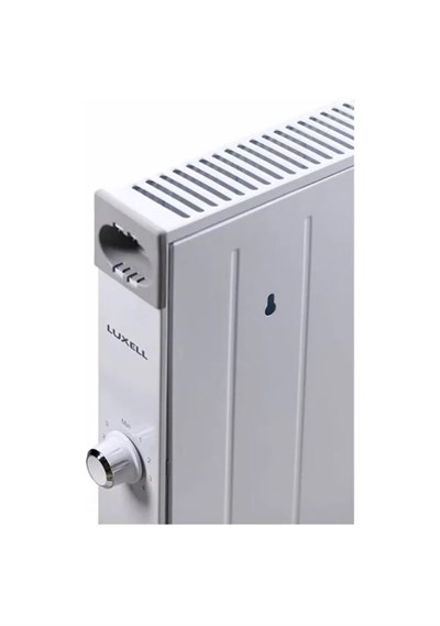 Luxell Köşeli Konvektör Elektrikli Isıtıcı Beyaz Termostatlı – HC-2947