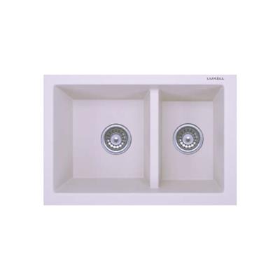 Luxell Lena Beyaz 1,5 Göz Granit Eviye (Lx-665)