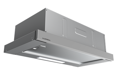 Luxell Opal Sürgülü Aspiratör Inox – DS6-905X