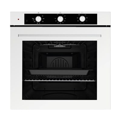 Luxell Optimum Ankastre Fırın Beyaz Cam 6+1 Fonksiyon 3 Düğme Izgara – A68-SF3