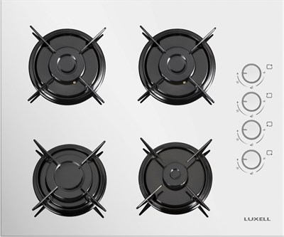LUXELL OPTİMUM BEYAZ CAM ANKASTRE SET 