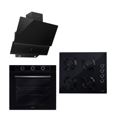 LUXELL OPTİMUM PLUS CAM ANKASTRE SET 