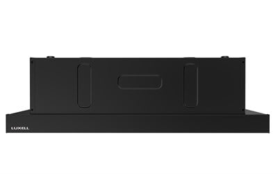 Luxell Prime Glass Aspiratörlü Siyah Cam Ankastre set 