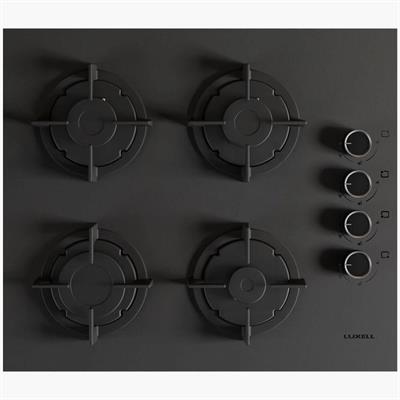 LUXELL PRIME GLASS SİYAH ANKASTRE SET 