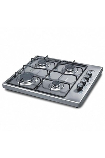 Luxell Set Üstü Gazlı Ocak Inox Paslanmaz 4 Gözlü – LX-420F