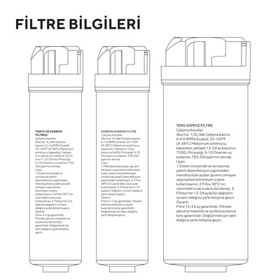 Luxell Su Arıtma Cihazı Direkt Akış – LXSA-102