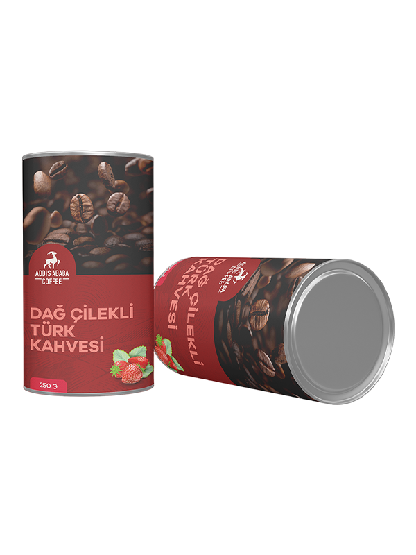 Dağ Çilekli Türk Kahvesi , Aromalı Türk Kahvesi  250 gr