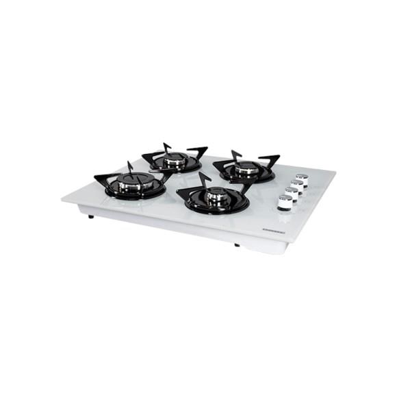 Luxell Beyaz Cam Set Üstü Ocak (40-TSHDF Oval )