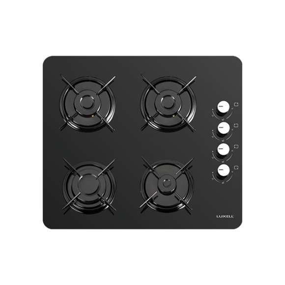 LX-40 TSHDF Oval Siyah Cam Set Üstü Ocak