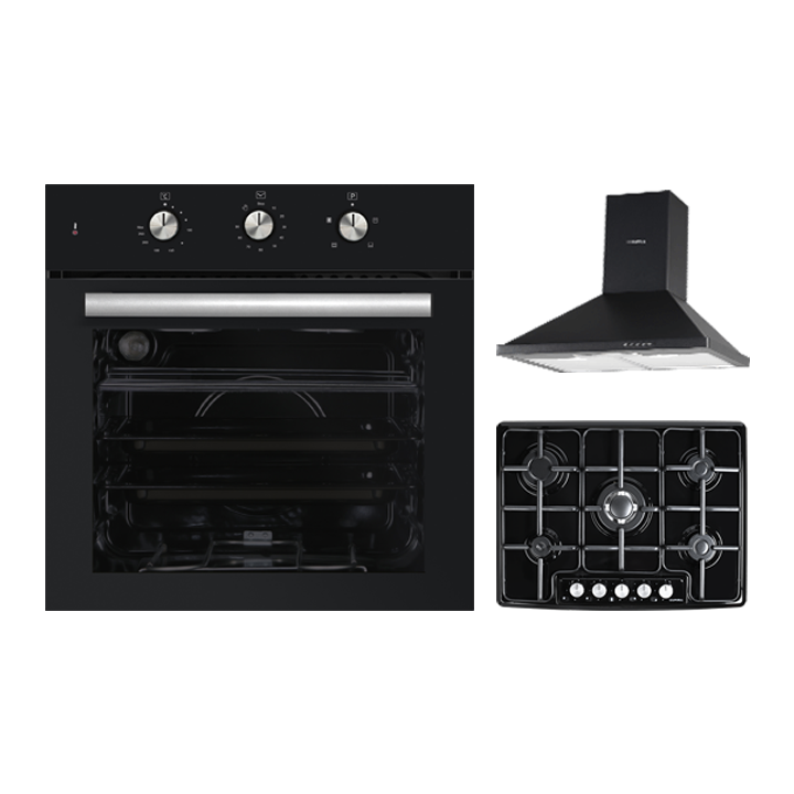 MASTER SİYAH ANKASTRE SET