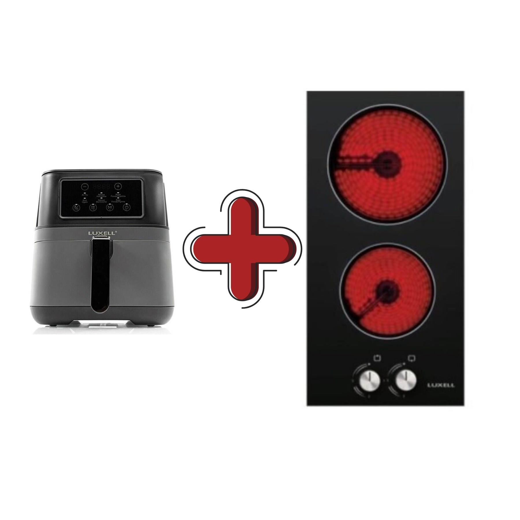 V3-02P(DOMİNO(VİTROSERAMİK)ANK.SİY LUXELL