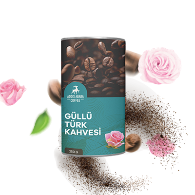 Güllü Aromalı Türk Kahvesi 250 gr