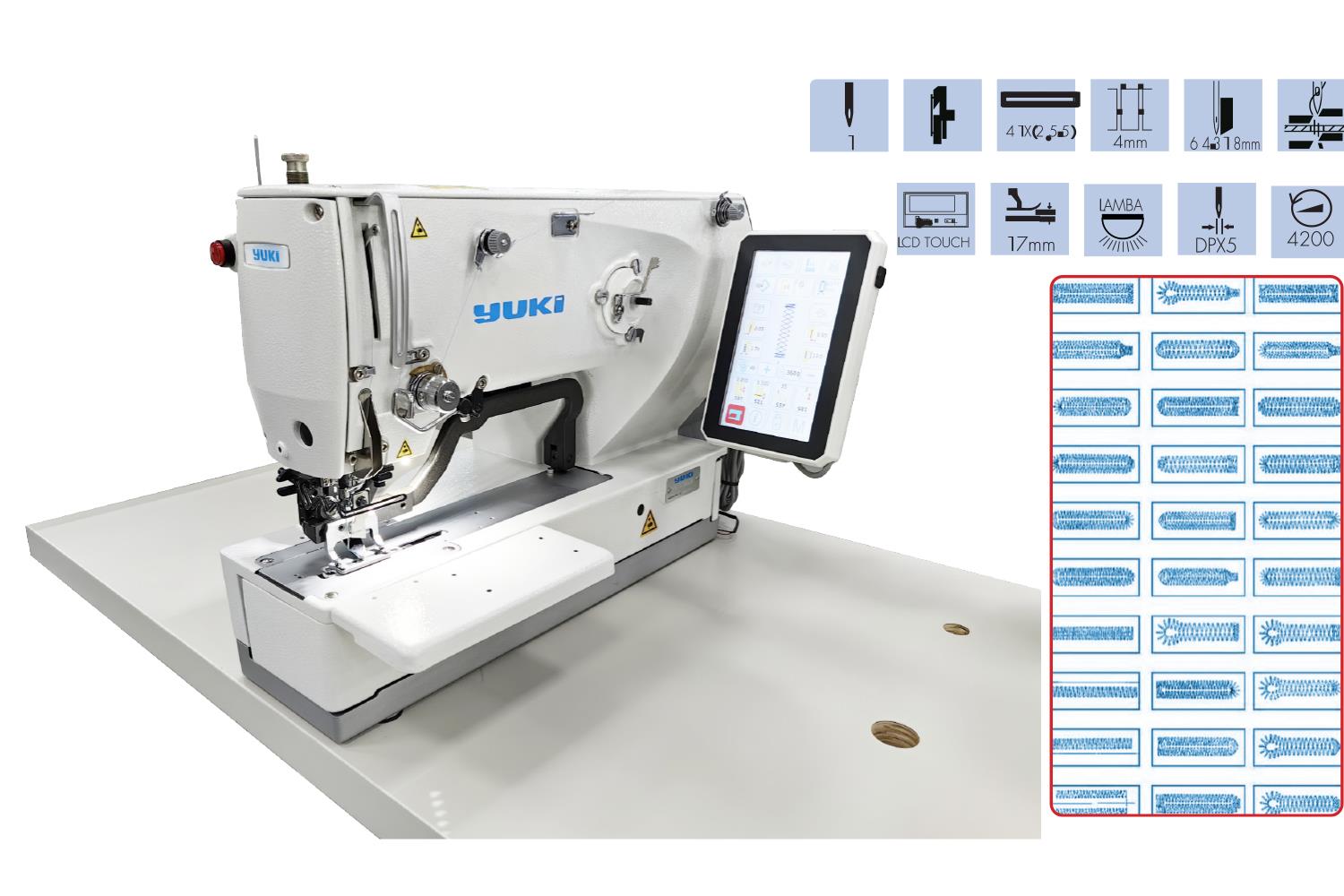 Yuki İlik Makinesi Elektronik (Dokuma)