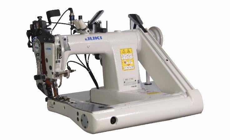 JUKI MS-1190D/G60/PPServo Motorlu Çift İğne, Kollu, Gömlek Zincir Dikiş Makinası, Palet Pullerli