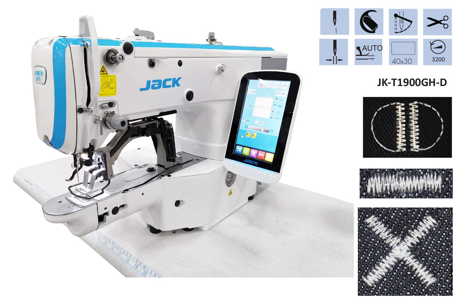 Punteriz ve Düğme Makinesi +Şekil Dikiş (İşleme) 40X30