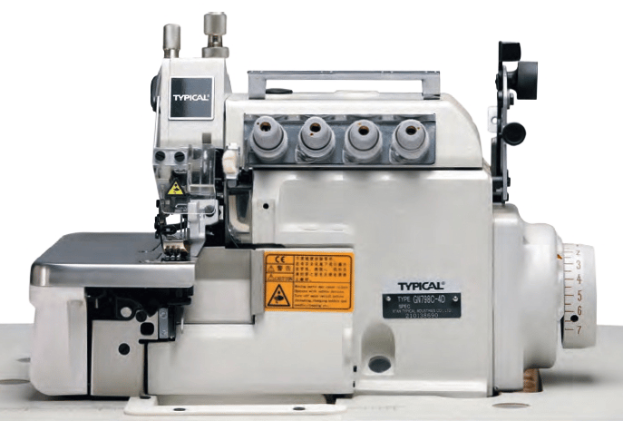 4 İplik Transportlu Direct Drive Mekanik Overlok Makinesi