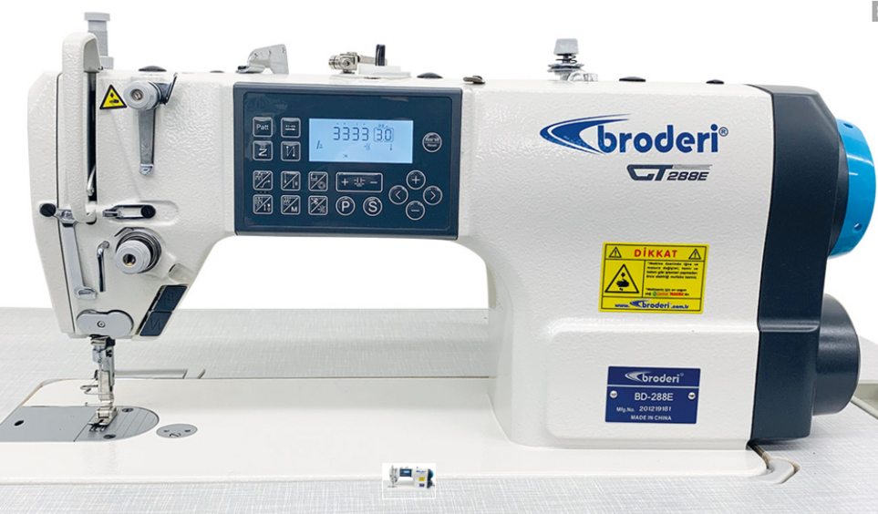BRODERİ BD-288E Tam Otomatik Düz Dikiş ( Step Motorlu - 9 Desenli Dikiş)