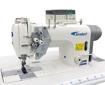 Direct Drive Tam Otomatik Büyük Mekik İptalli Çift İğne