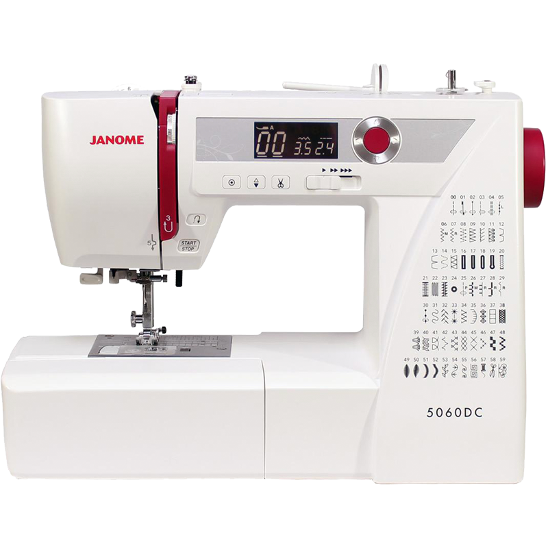 Janome 5060DC Taşınabilir Elektronik Dikiş Nakış Makinası