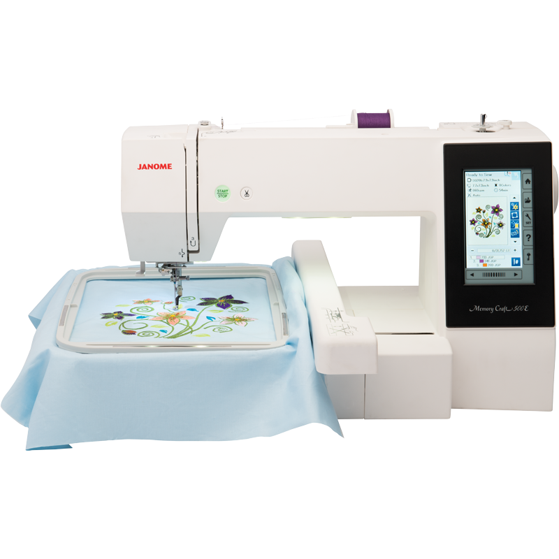 Janome MC500E Bilgisayarlı Nakış Makinası