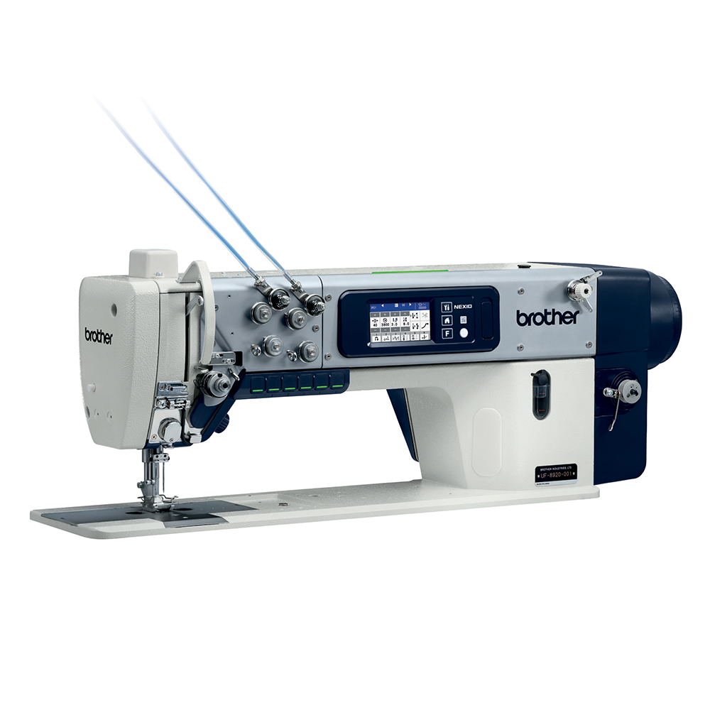 Brother Çift İğne Çift Pabuç Düz Dikiş Makinesi Deluxe