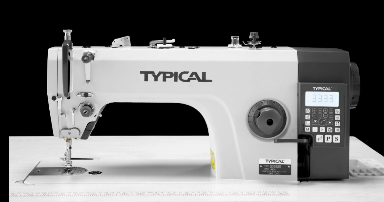 Typıcal 6880 Elektronik Kilit Dikiş Düz Makina