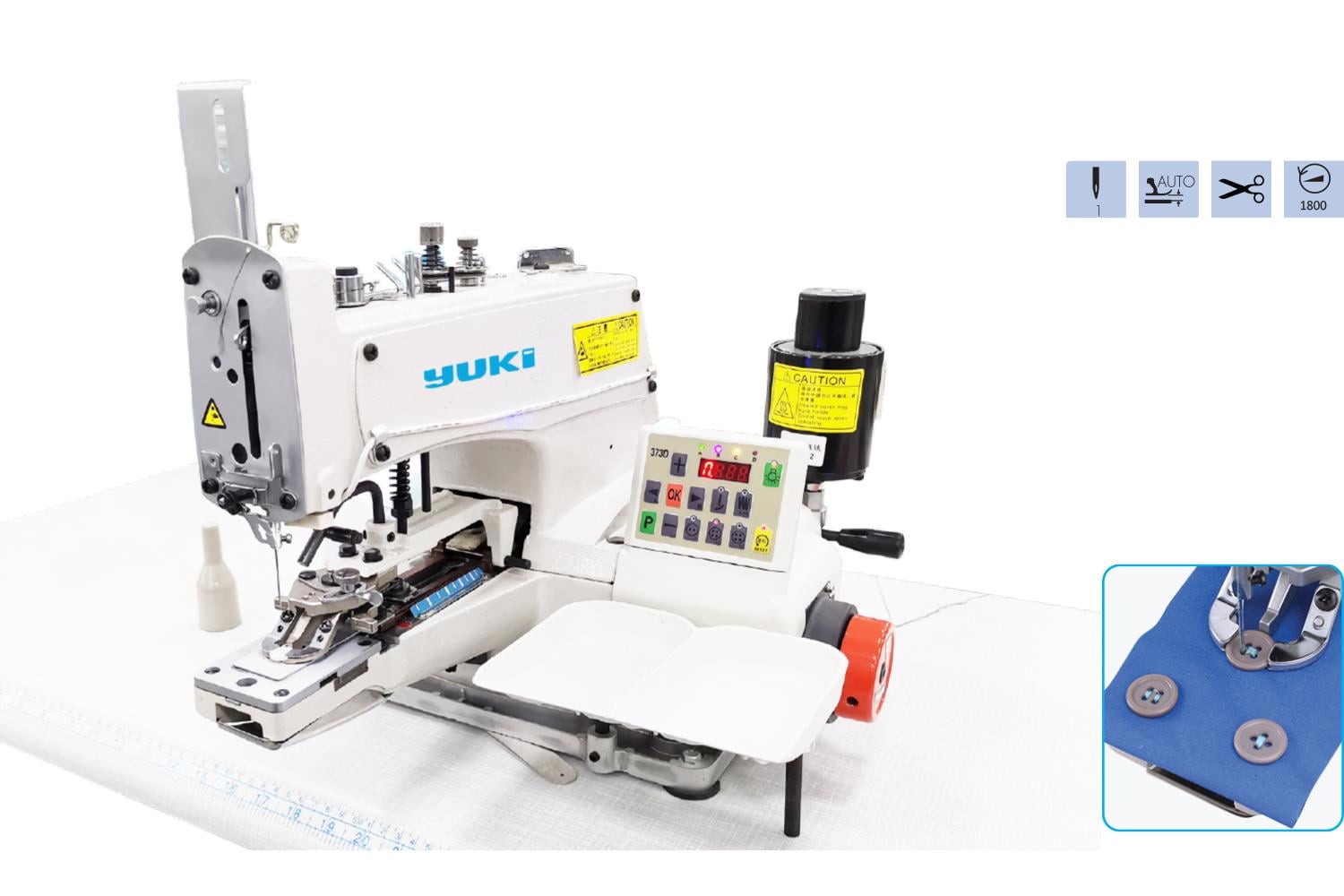 Düğme Zincir Dikiş Makinesi (Elektronik)