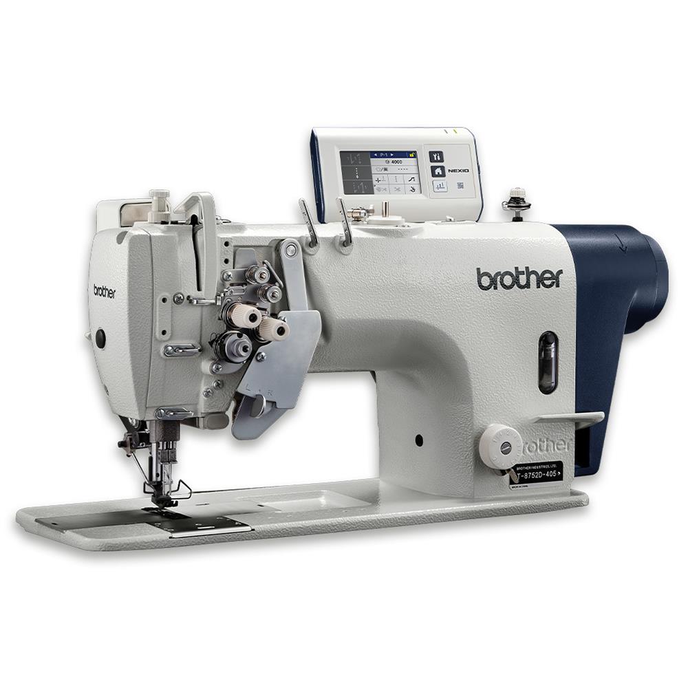 Brother T8752D -405/405 Direct Drive Büyük Mekik İptalli Çift İğne Dikiş Makinesi