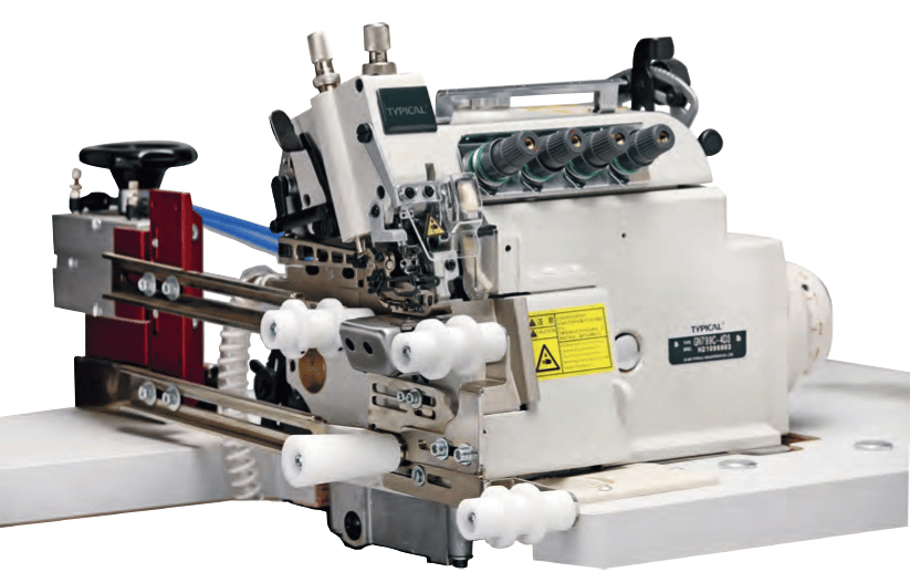 4 İplik Transportlu İp Kesicili Havalı Yaka Ribana Yaka Takma Overloğu