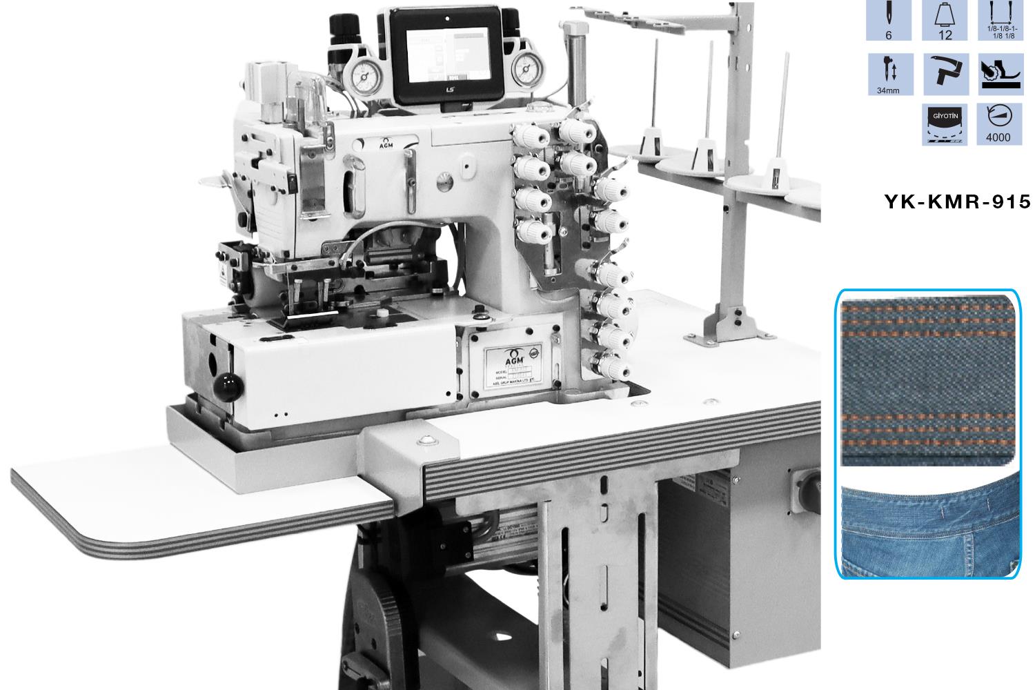 Kemer Makinesi Zincir Dikiş